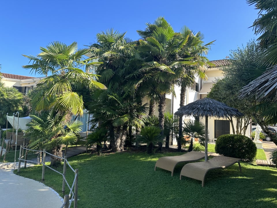 Gartenanlage Villa Carlotta Jesolo Lido