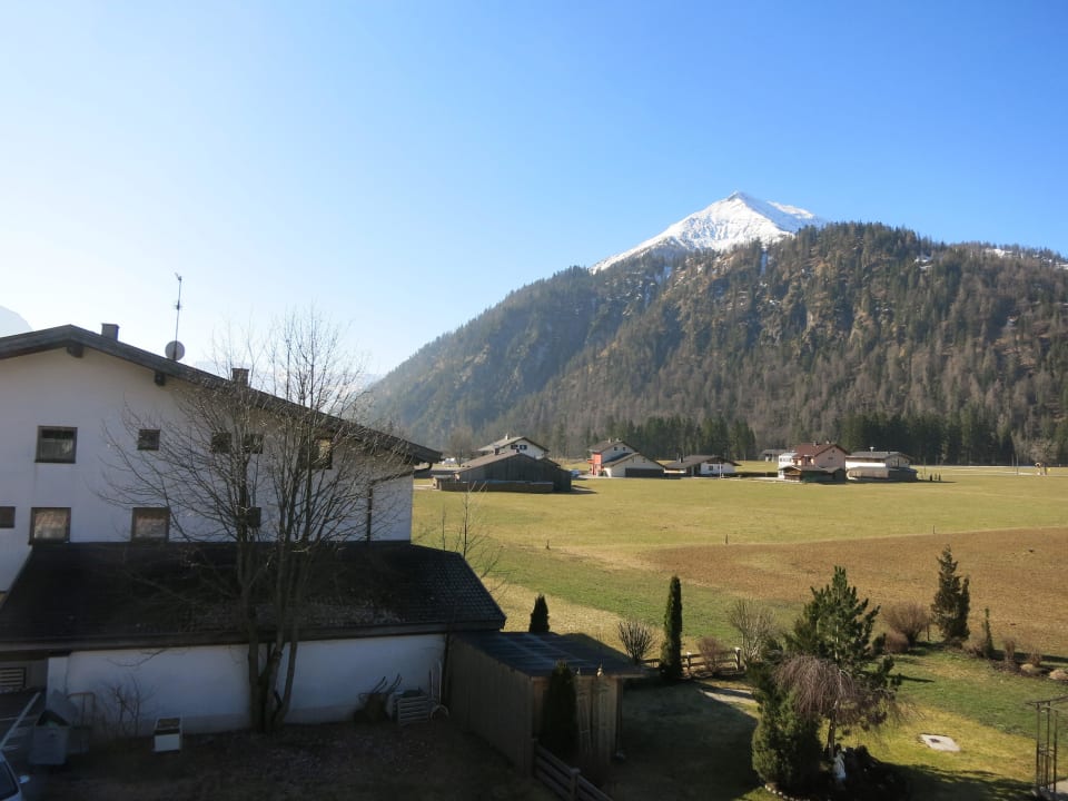 Blick aus dem Zimmer Genießerhotel Alpin