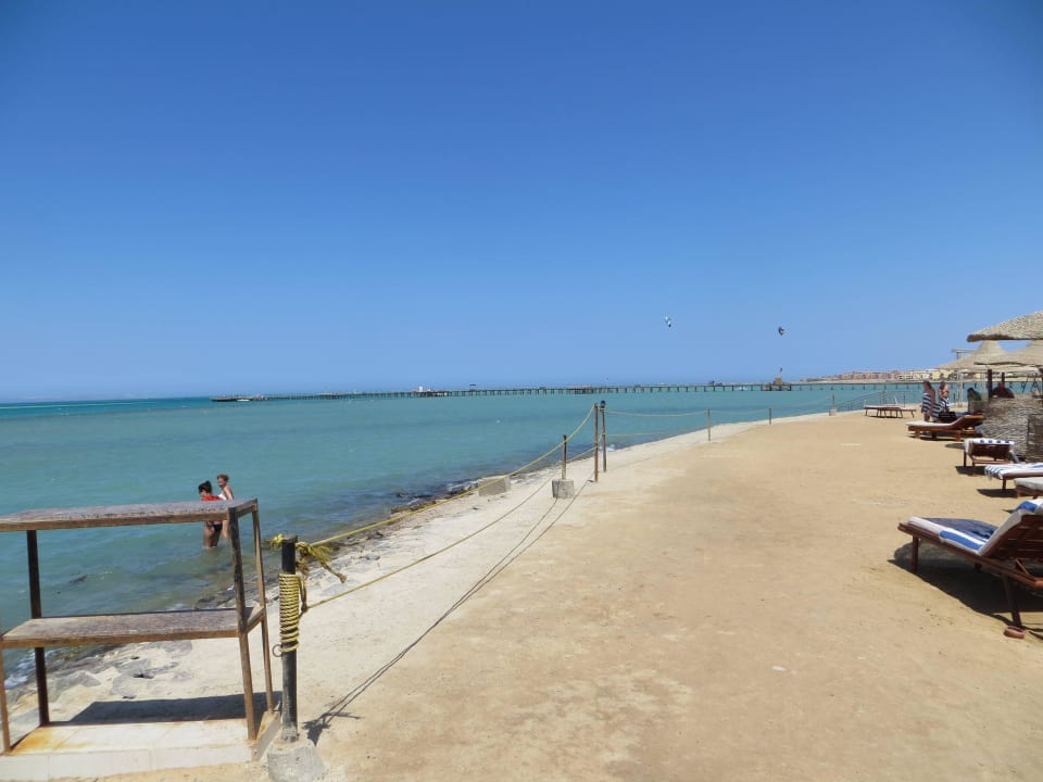 Ausblick am Strand Riviera Aqua Park Resort