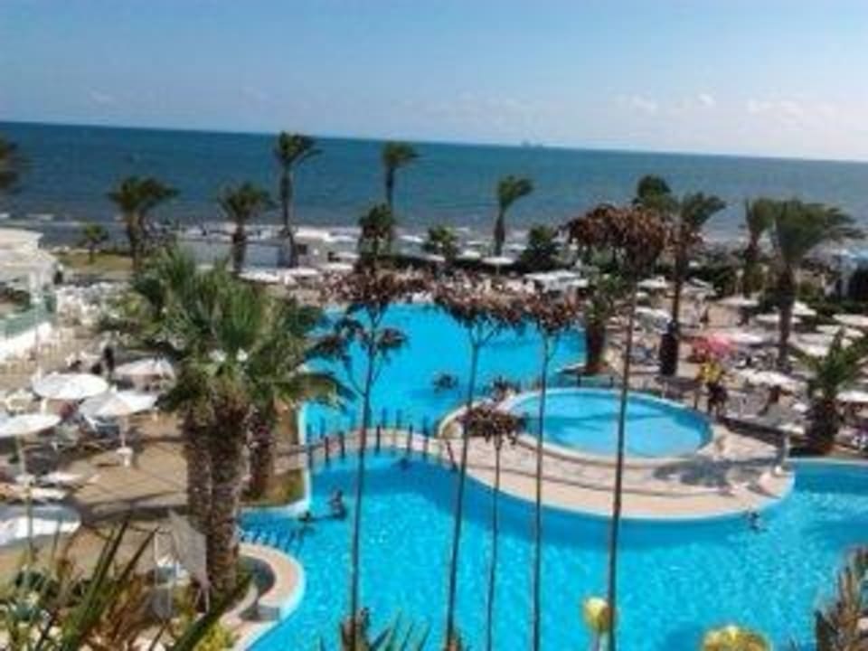 Blick aus dem Zimmer  Hotel El Mouradi Skanes Beach