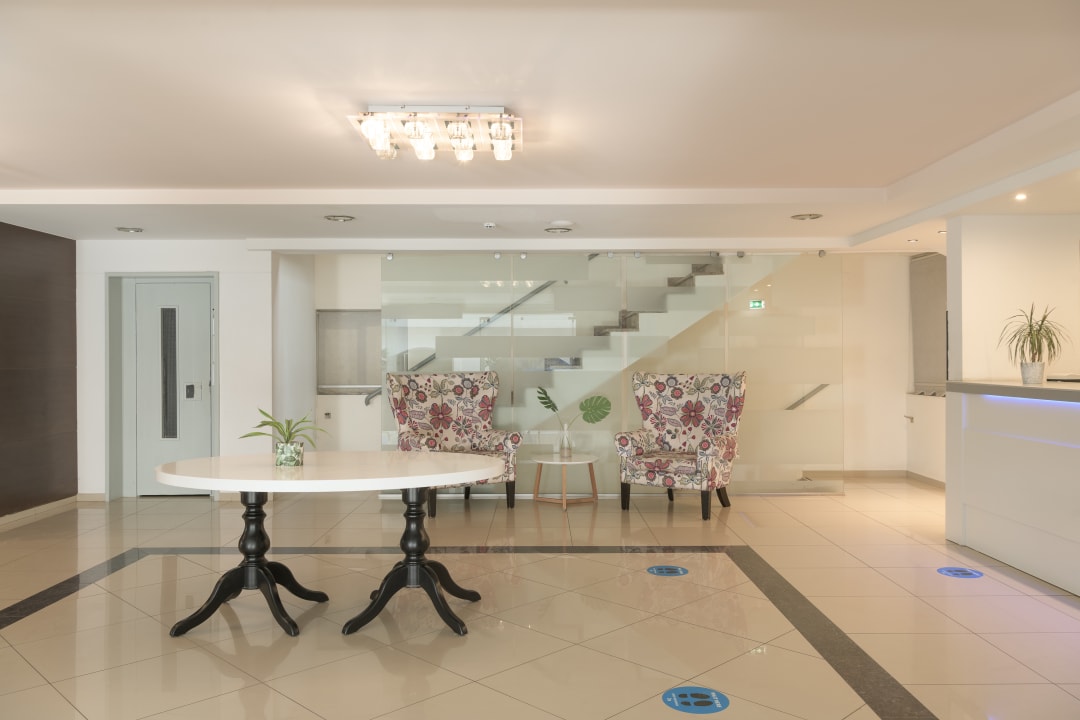 Lobby Sergios Hotel - Adults Friendly