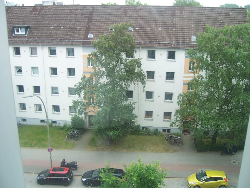 Ausblick aus 4. Stock Mercure Hotel Hamburg Mitte
