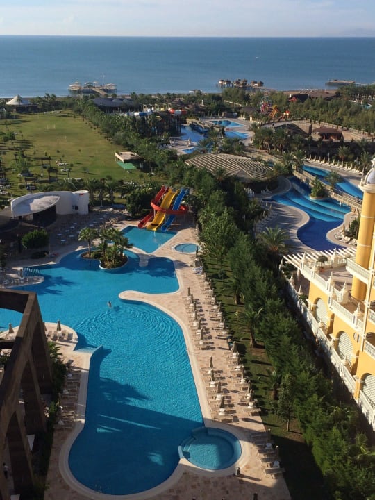 Ausblick vom 9 Stock Melas Lara Hotel