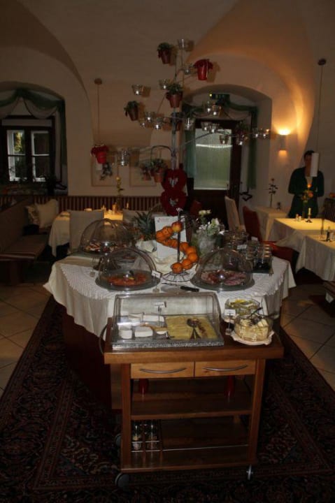 Früchstücksbuffet Schlosshotel Rosenau