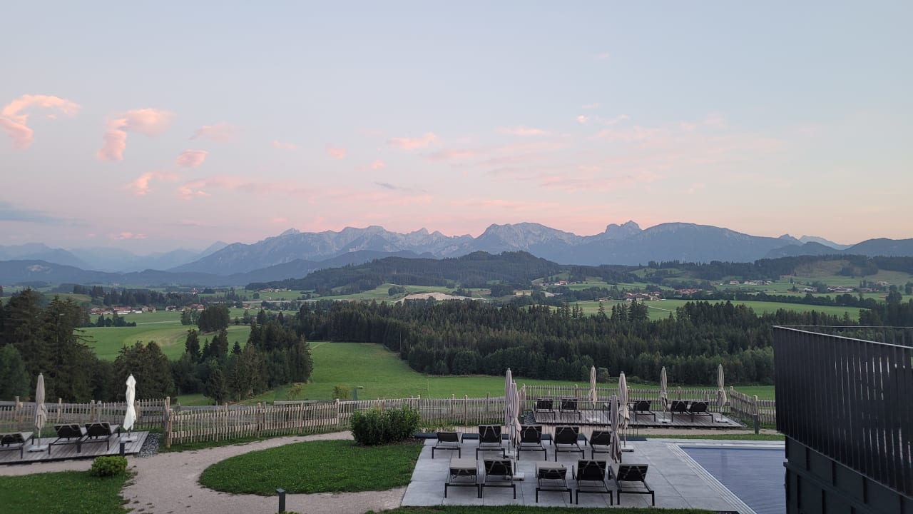 Ausblick PANORAMA Allgäu-Spa-Resort