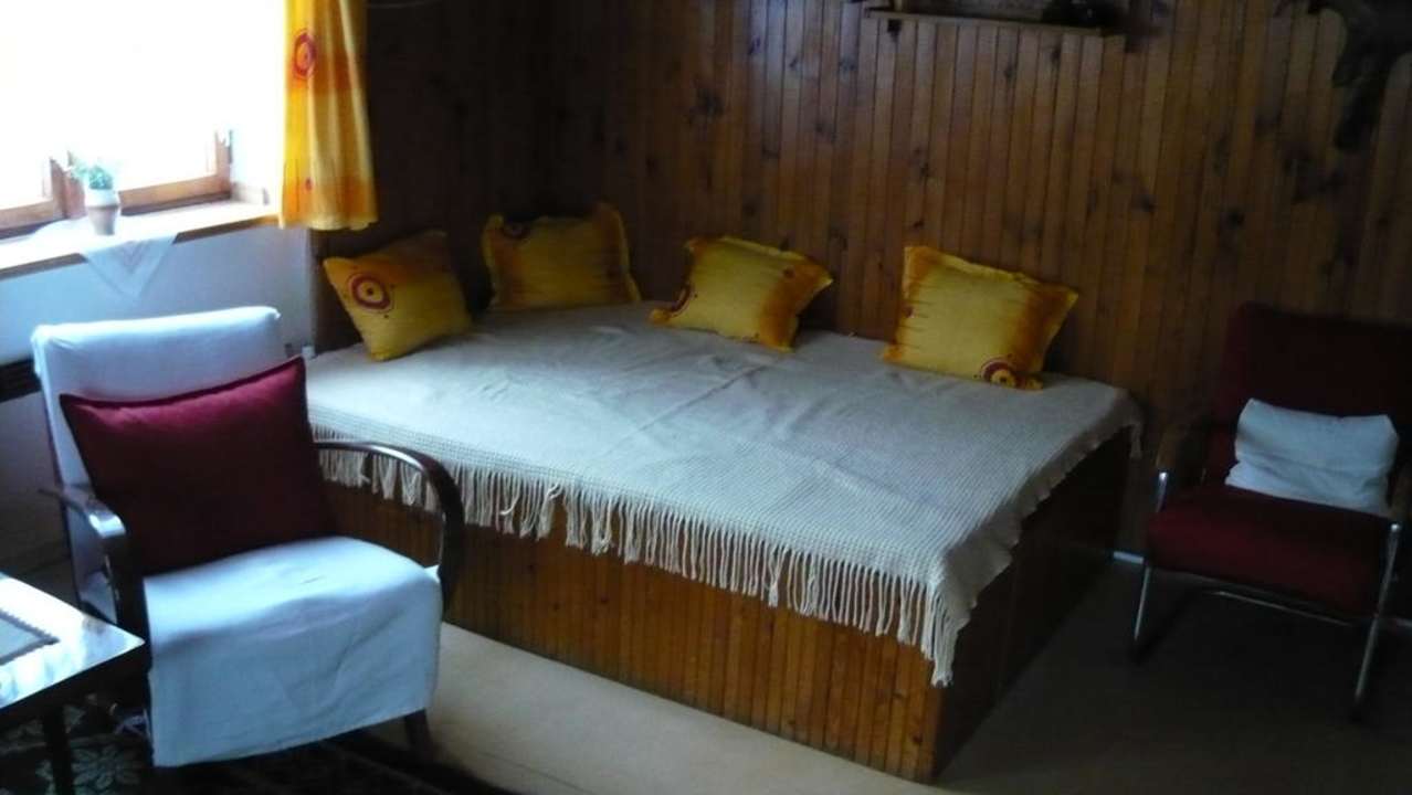 Wohnzimmer Ferienhaus Smrzovka