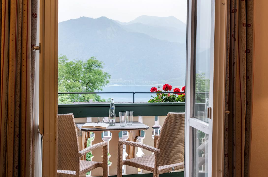 Ausblick Berghaus - Der Westerhof Hotel in Tegernsee