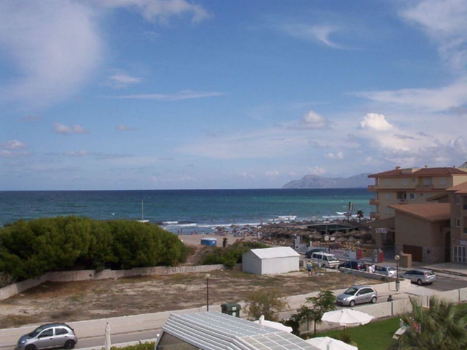 Meeresblick nach links Aparthotel Dunes Platja