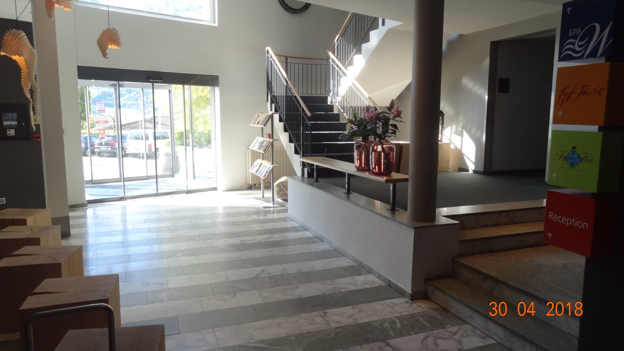 Eingang Seehotel Wilerbad