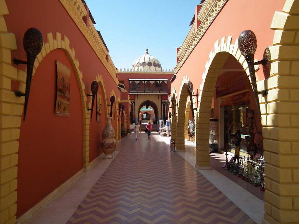 Główny deptak Pickalbatros Alf Leila Wa Leila Resort - Neverland Hurghada