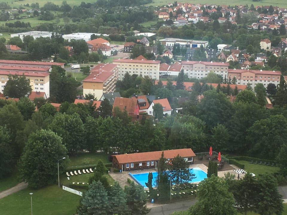 Ausblick AHORN Berghotel Friedrichroda