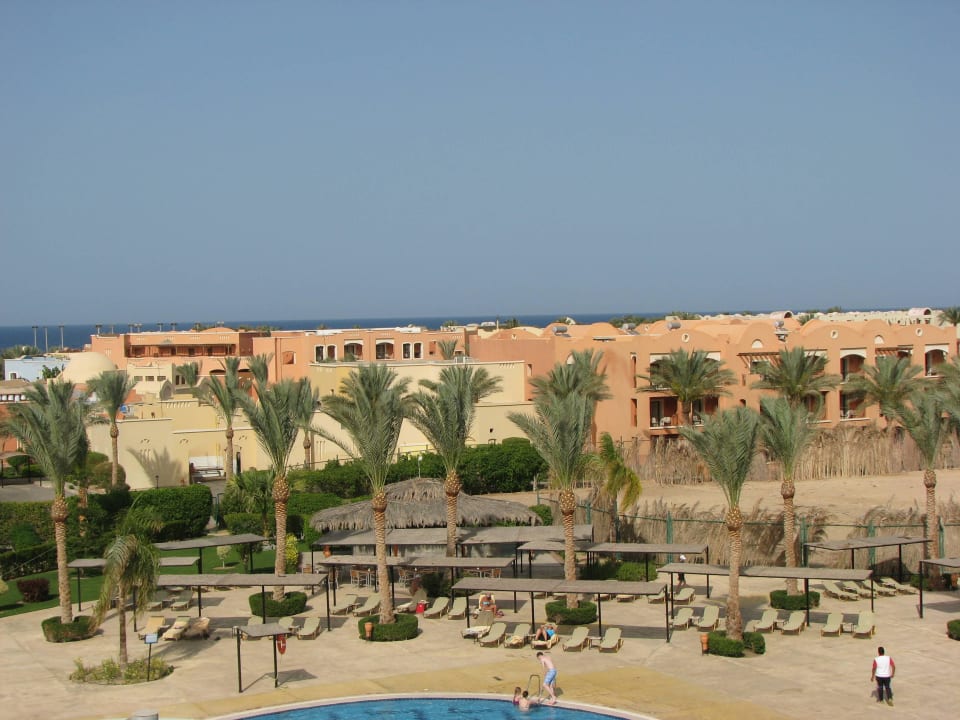 Hotelanlage aus Sicht Aquapark Jaz Dar EL Madina
