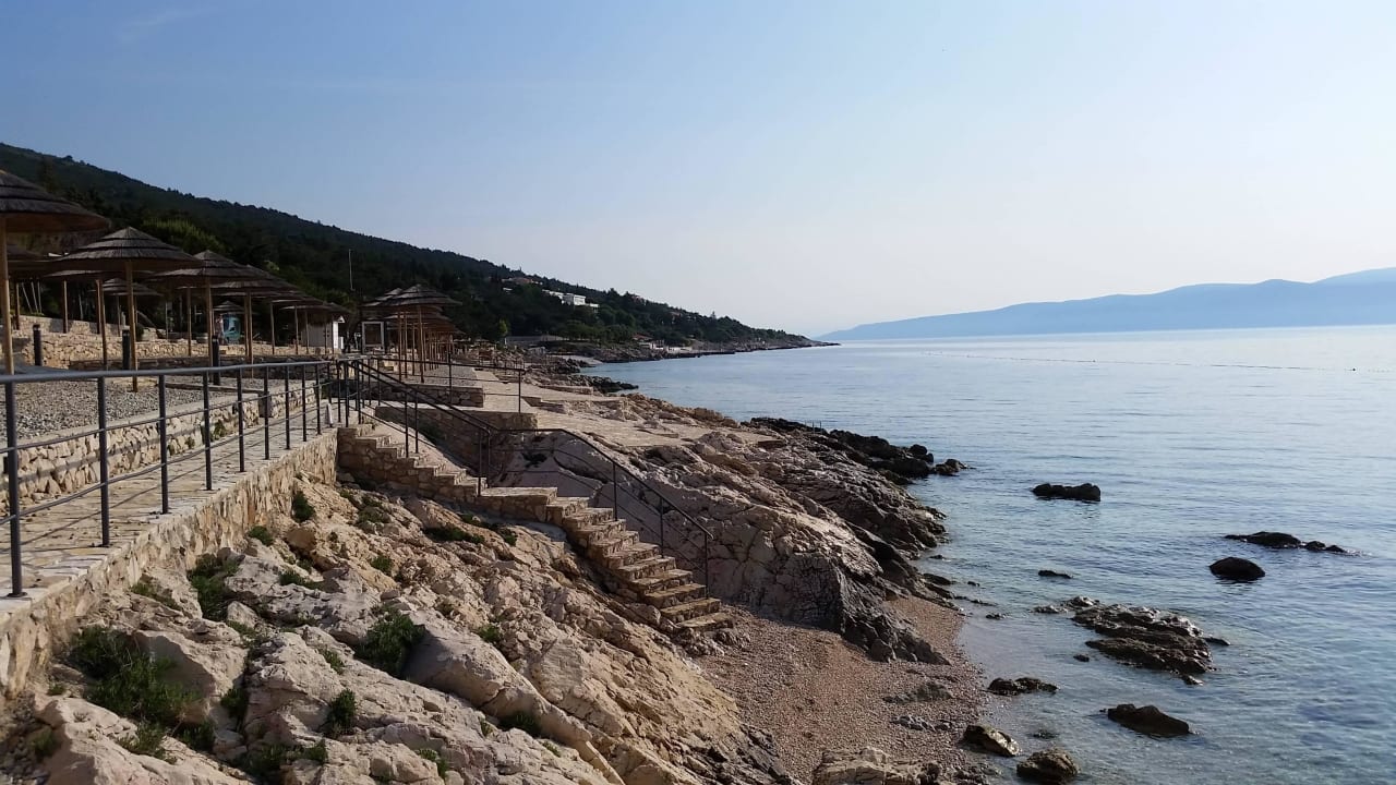 Hotelstrand - sehr schön Valamar Sanfior Hotel & Casa