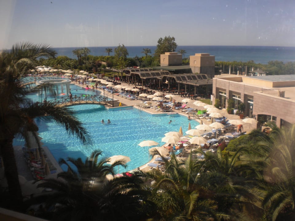 Ausblick aus der Lobby Trendy Aspendos Beach Hotel