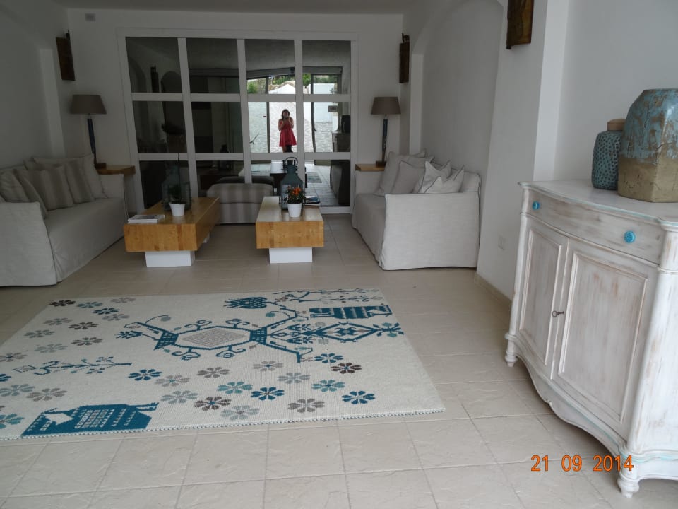 Netter Eingangsbereich Hotel Dolce Vita