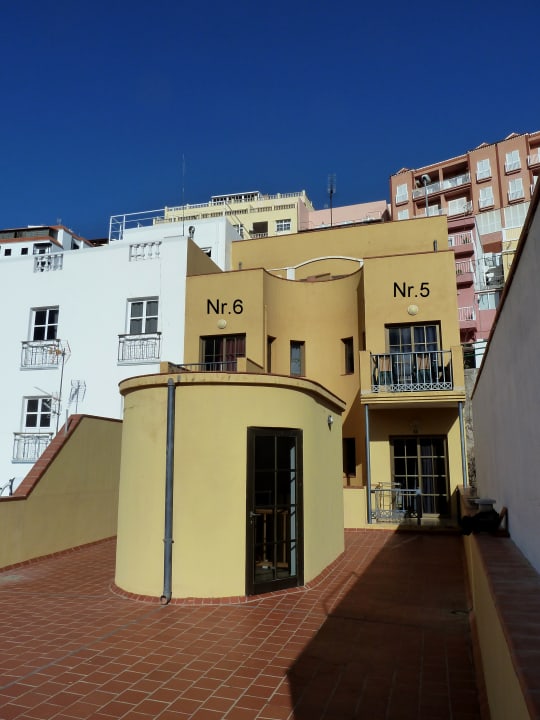 Sonnenterrasse auf dem Dach La Hila Apartamentos