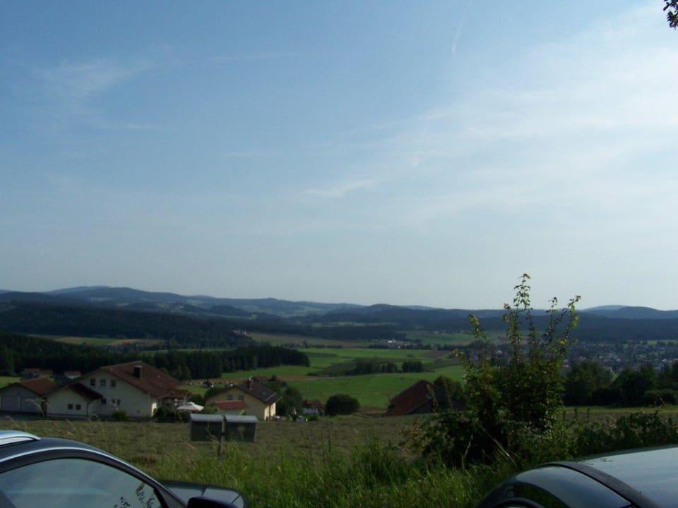 Von der Veranda gesehen Hotel Haus am Berg