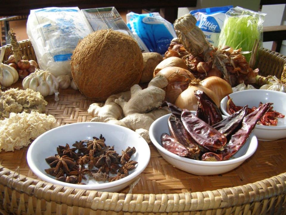 Thai Cooking - Zutaten Khaolak Laguna Resort