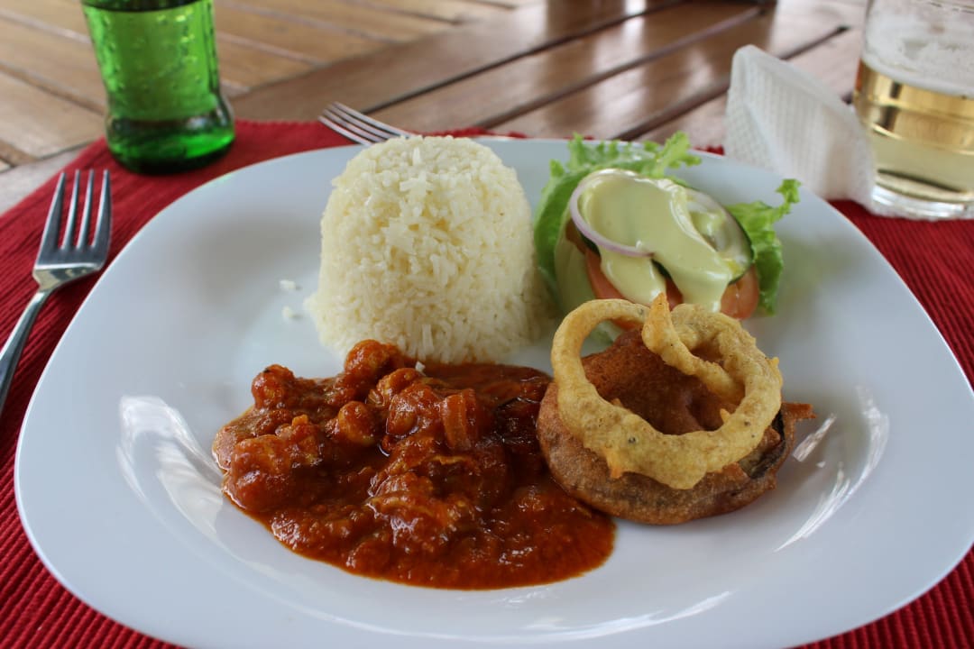 Leckeres Essen Aruba-Mara Camp