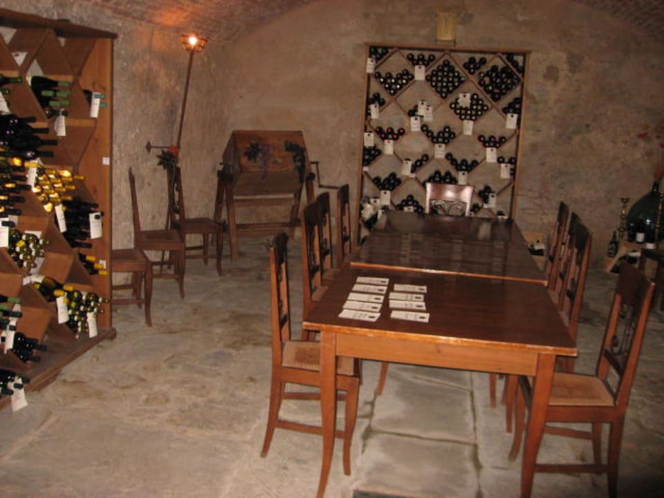 Der Weinkeller - ein Teil davon Villa di Piazzano