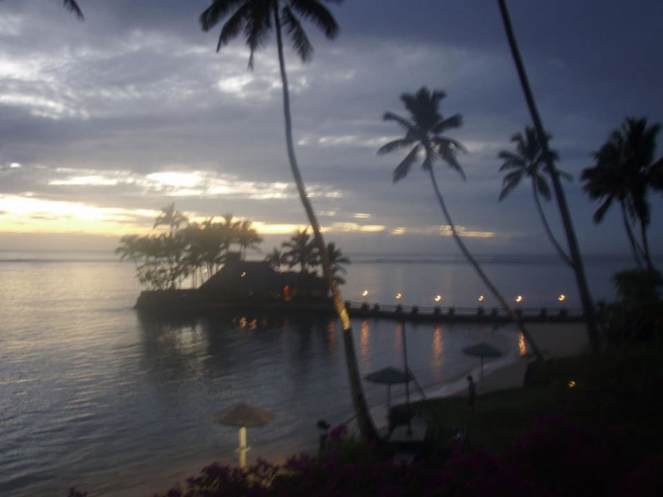 Romantisches Restaurant  Warwick Fiji Hotel