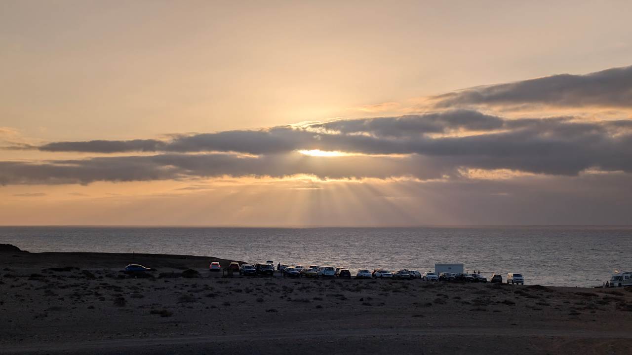 Ausblick Bakour Fuerteventura La Pared