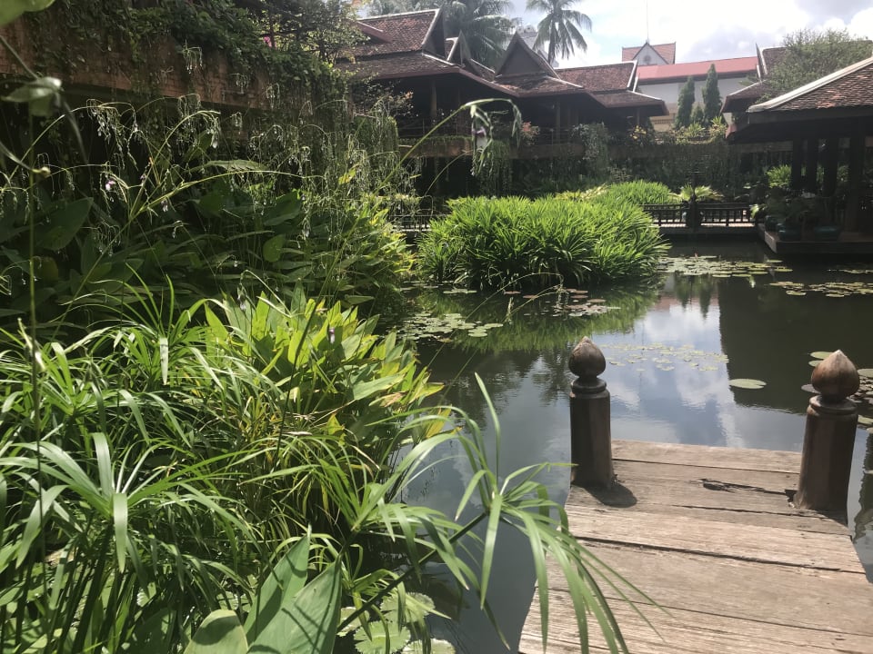 Gartenanlage Angkor Village Hotel