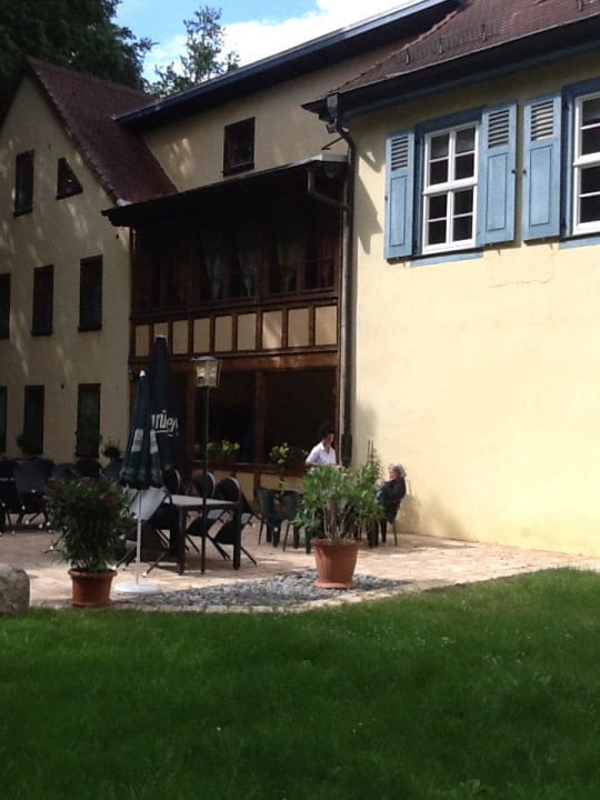 Gartenansicht Hotel Zum Herrenhaus