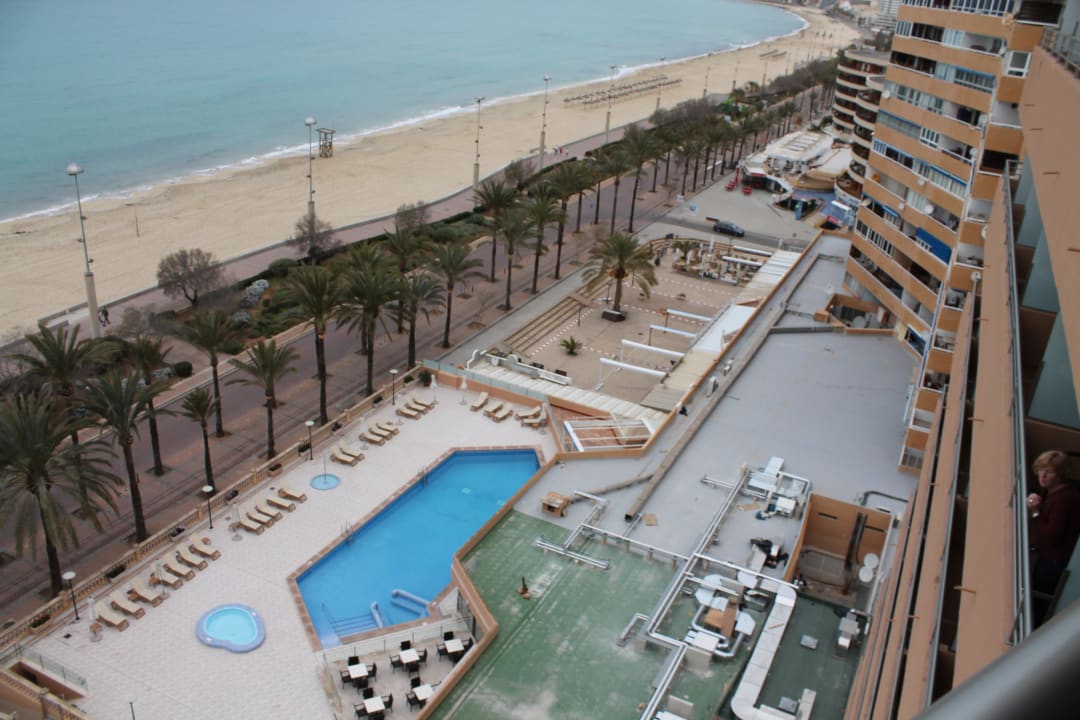 Meerblick vom 11.Stock Richtung Can Pastilla allsun Hotel Pil-lari Playa