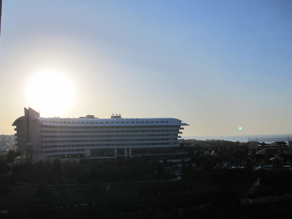 Sonnenaufgang vom Balkon aus Fame Residence Lara & Spa