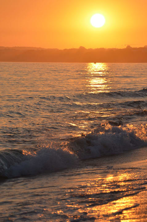 Sonnenuntergang am Strand AP Adriana Beach Resort