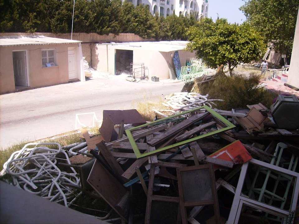 Blick aus dem Fenster Mahdia Beach & Aquapark