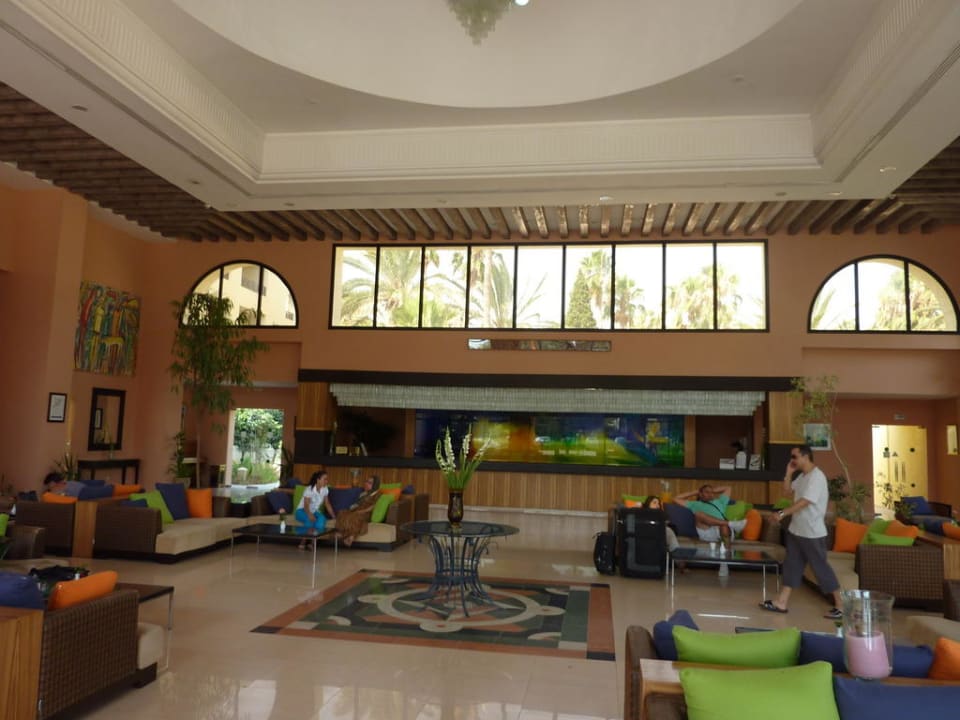 Rezeption und Lobby Hotel Paradis Palace