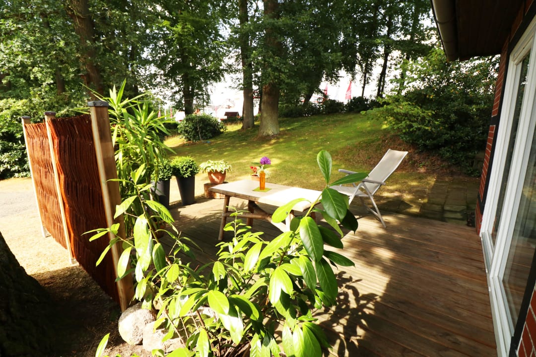 Terrasse Ferienhaus Ostehof Weertzen