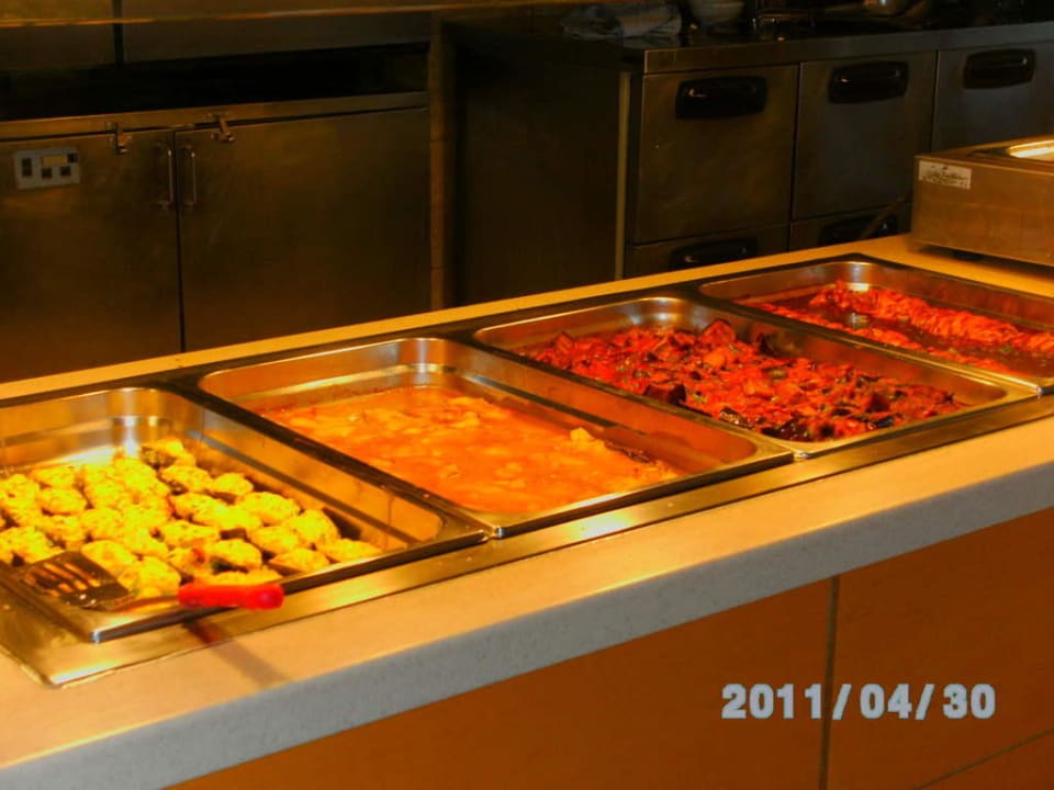 Warmes Büffet Hotel Corissia Princess