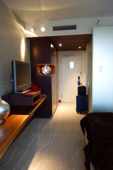 Blick Richtung Zimmertür Radisson Blu Hotel Köln