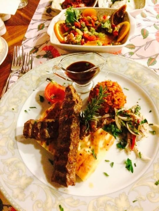 À la carte Restaurant osmanisch, sehr lecker! Aydinbey Kings Palace & Spa