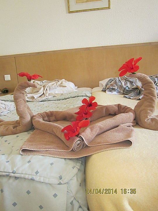 Gelungener Service vom Zimmermädchen Hotel El Mouradi Djerba Menzel