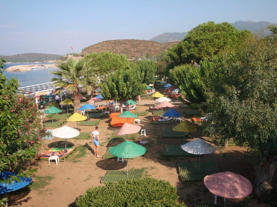 Im Hotelgarten Hotel Grand Efe