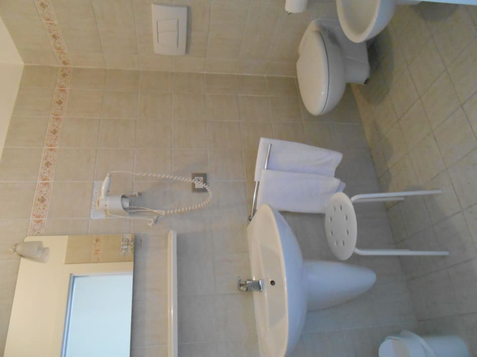 Kleines Bad - Zimmer Bergblick Hotel Villa Moretti