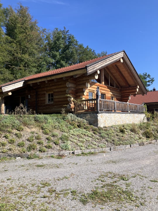 Außenansicht Luxus-Chalets Laumertal