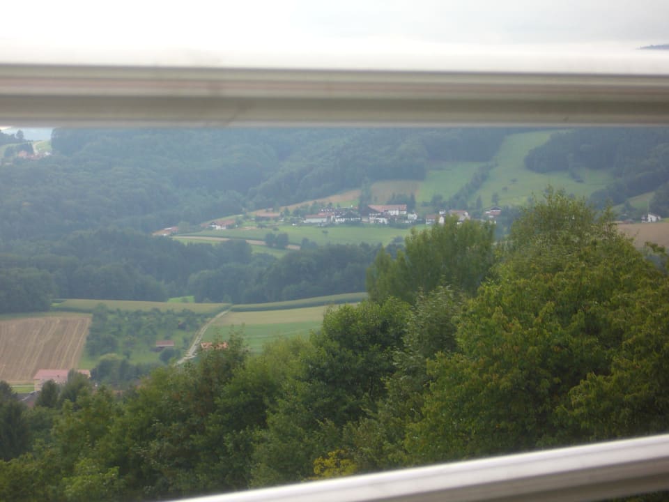 Blick von der Terrasse Thula Wellnesshotel Bayerischer Wald