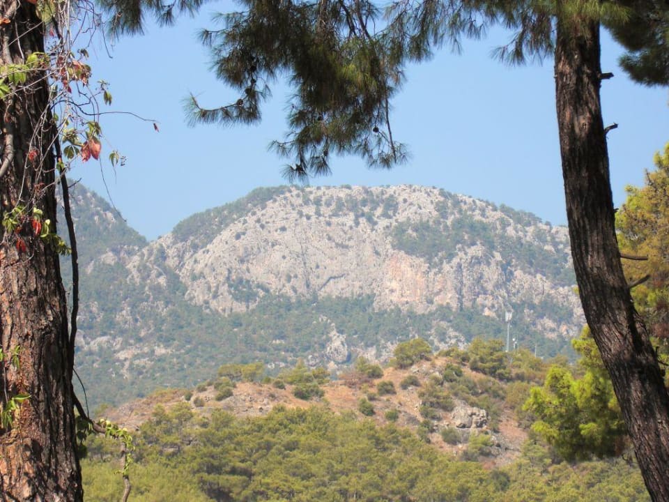 Die Landschaft ausserhalb des Hotels Ulusoy Kemer Holiday Club
