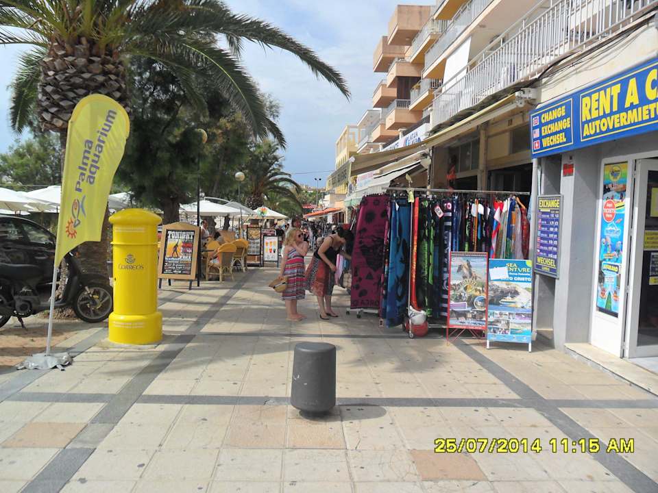 Richtung Meer und Strand Bei Juan Playa Blanca