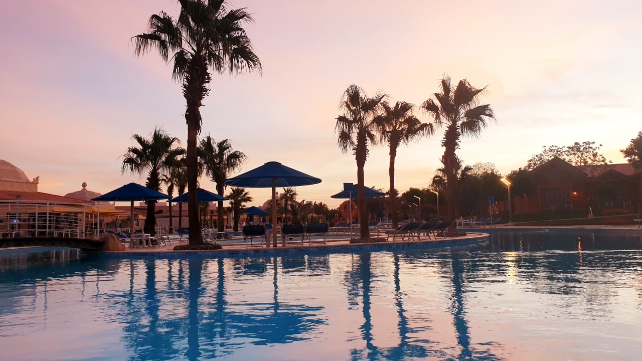 Ausblick Pickalbatros Jungle Aqua Park Resort - Neverland Hurghada