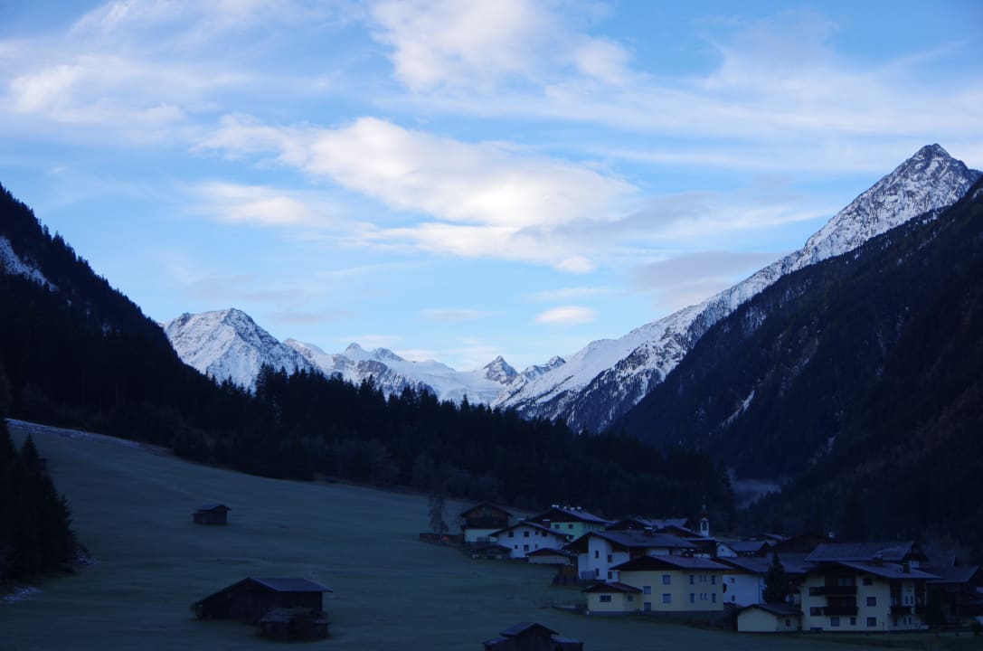 Panoramaausblick vom Balkon Vitalhotel Edelweiss