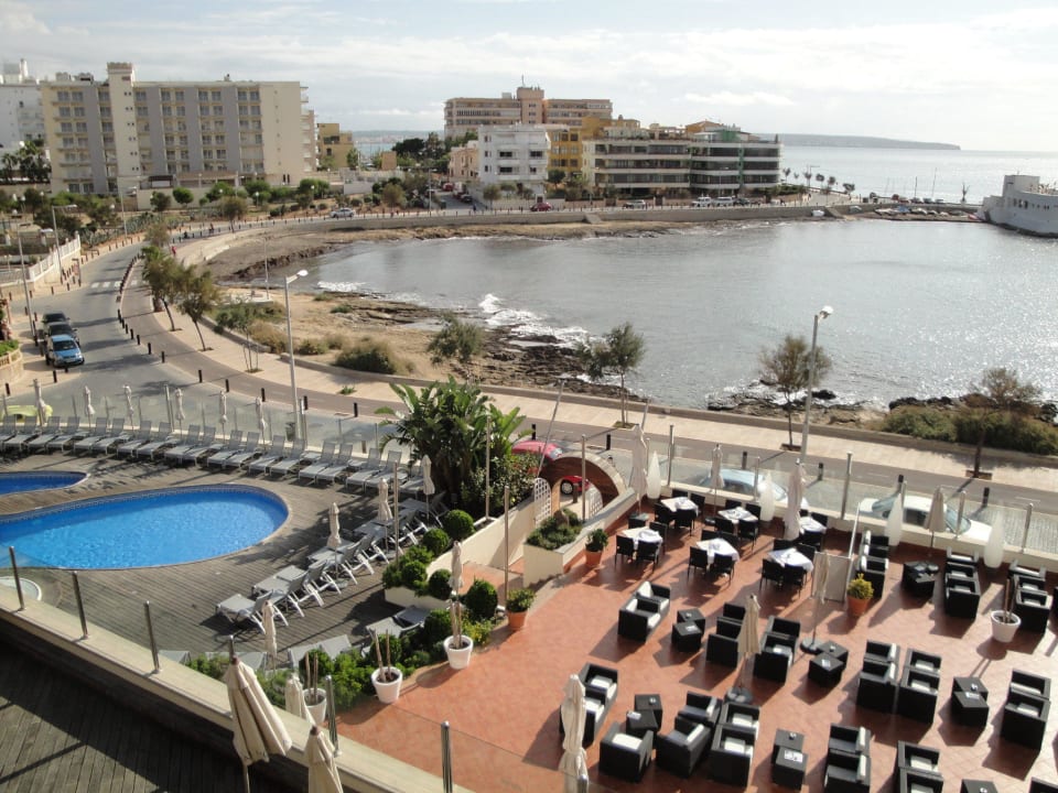 Blick vom Balkon AluaSoul Palma