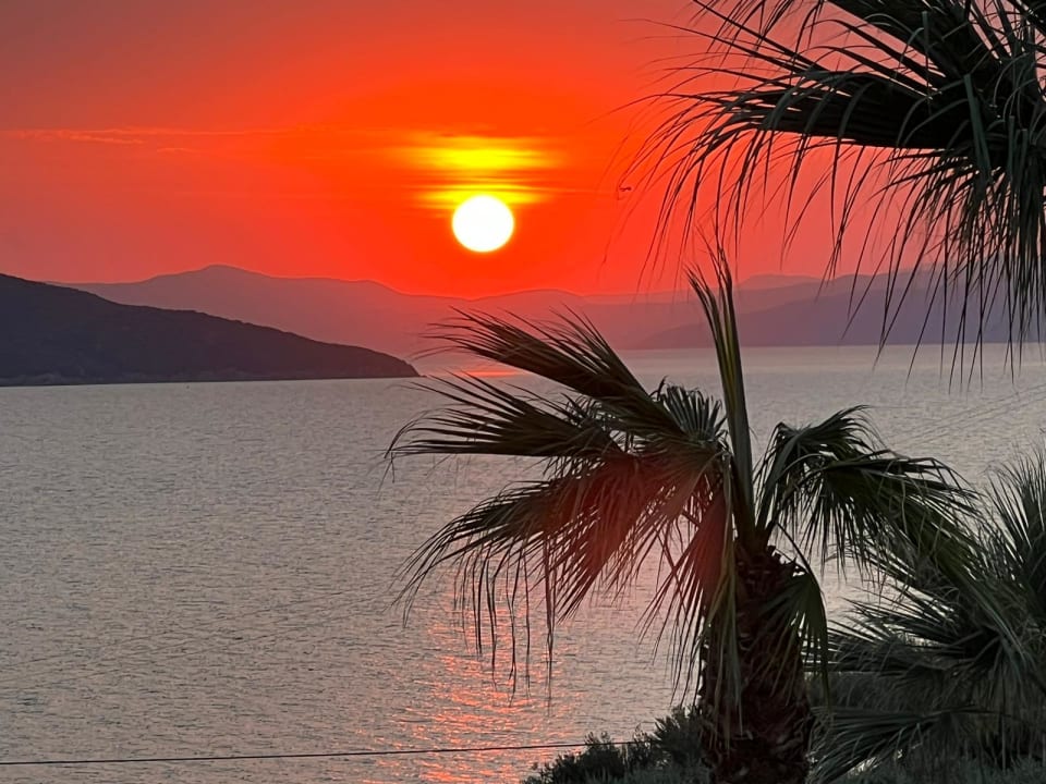 Ausblick Akrathos Beach Hotel