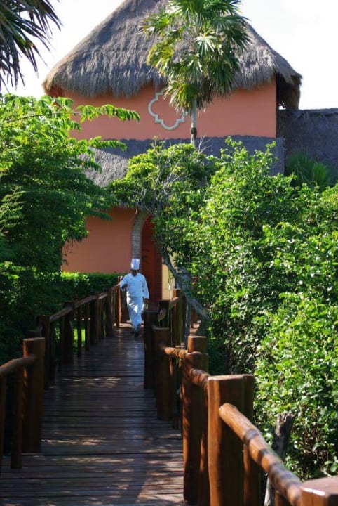 Man in white Grand Palladium Select White Sand Resort & Spa