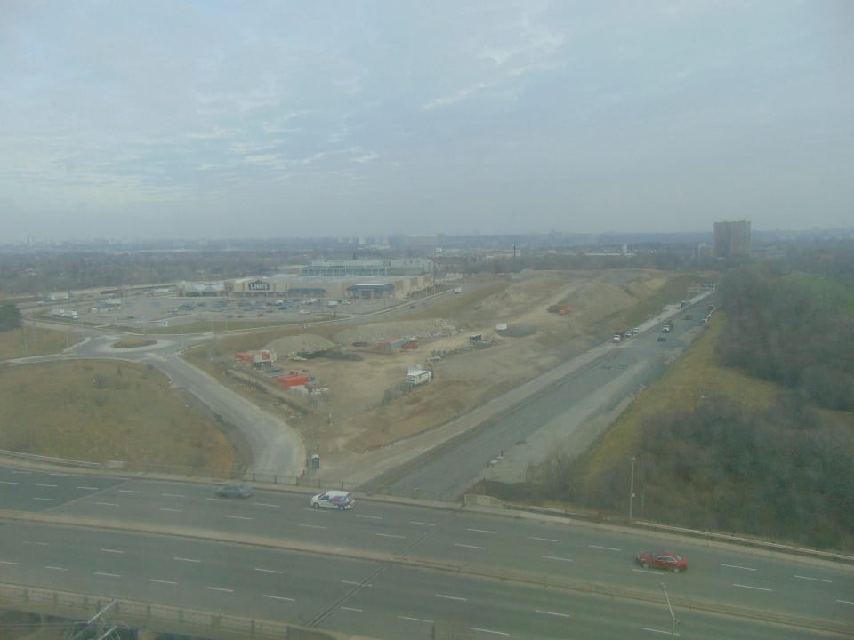 View of Islington Avenue from 14th floor Quality Hotel & Suites Airport East
